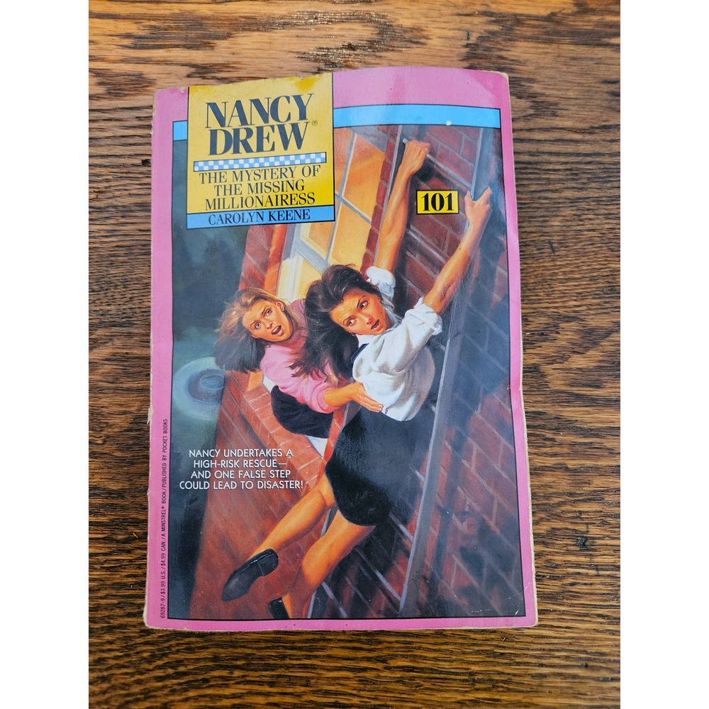 Nancy Drew 101 The Mystery of the Missing Millionairess Carolyn Keene Paperback‎